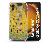 Coque Renforcée Pour Samsung Galaxy Xcover 7 Peinture Le Baiser