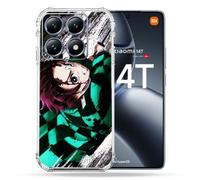 Coque Renforcée Pour Xiaomi 14t / 14t Pro Manga Demon Slayer Tanjiro