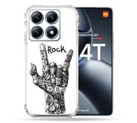 Coque Renforcée Pour Xiaomi 14t / 14t Pro Musique Rock Main