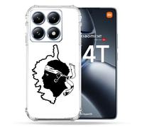 Coque Renforcée Pour Xiaomi 14t Pro Voyage Corse Blanc