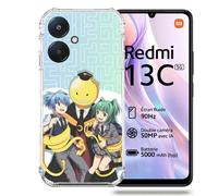 Coque Renforcée Pour Xiaomi Redmi 13c 5g Manga Assassination Classroom Kuro Trio