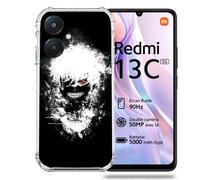 Coque Renforcée Pour Xiaomi Redmi 13c 5g Manga Tokyo Ghoul Kaneki Tag