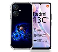 Coque Renforcée Pour Xiaomi Redmi 13c 5g Sport Cyclisme Bleu