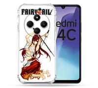 Coque Renforcée Pour Xiaomi Redmi 14c 4g Manga Fairy Tail Erza