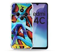 Coque Renforcée Pour Xiaomi Redmi 14c 4g Street Art Graf Color
