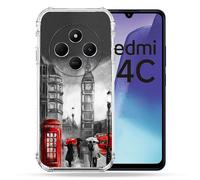 Coque Renforcée Pour Xiaomi Redmi 14c 4g Voyage Angleterre Londres Vintage