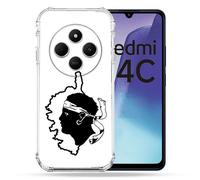 Coque Renforcée Pour Xiaomi Redmi 14c 4g Voyage Corse Blanc