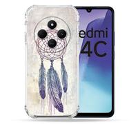 Coque Renforcée Pour Xiaomi Redmi 14c 4g Zen Attrape Reve Blanc