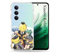 Coque Renforcée pour Xiaomi Redmi 15 5G Manga Assassination Classroom Kuro Trio