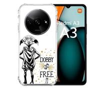 Coque Renforcée Pour Xiaomi Redmi A3 Harry Potter Dobby Free Blanc