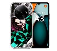 Coque Renforcée Pour Xiaomi Redmi A3 Manga Demon Slayer Tanjiro