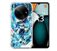 Coque Renforcée Pour Xiaomi Redmi A3 Manga Dragon Ball Vegeta Bleu