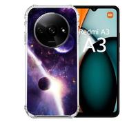 Coque Renforcée Pour Xiaomi Redmi A3 Univers Planete Stellaire