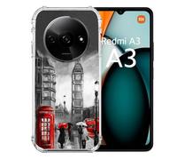 Coque Renforcée Pour Xiaomi Redmi A3 Voyage Angleterre Londres Vintage
