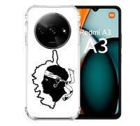 Coque Renforcée Pour Xiaomi Redmi A3 Voyage Corse Blanc