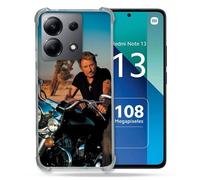 Coque Renforcée Pour Xiaomi Redmi Note 13 4g Musique Johnny Hallyday Moto