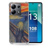 Coque Renforcée Pour Xiaomi Redmi Note 13 4g Peinture Le Cri