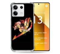 Coque Renforcée Pour Xiaomi Redmi Note 13 5g Manga Fairy Tail Logo Noir
