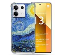 Coque Renforcée Pour Xiaomi Redmi Note 13 5g Peinture La Nuit Étoilée