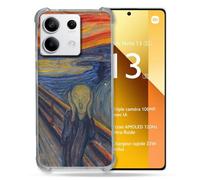 Coque Renforcée Pour Xiaomi Redmi Note 13 5g Peinture Le Cri