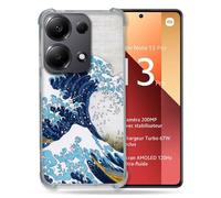 Coque Renforcée Pour Xiaomi Redmi Note 13 Pro 4g Peinture La Grande Vague