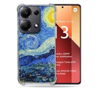 Coque Renforcée Pour Xiaomi Redmi Note 13 Pro 4g Peinture La Nuit Étoilée