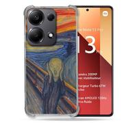 Coque Renforcée Pour Xiaomi Redmi Note 13 Pro 4g Peinture Le Cri
