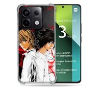 Coque Renforcée Pour Xiaomi Redmi Note 13 Pro 5g Manga Death Note Duo