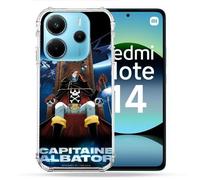 Coque Renforcée Pour Xiaomi Redmi Note 14 4g Manga Capitaine Albator