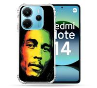Coque Renforcée Pour Xiaomi Redmi Note 14 4g Musique Bob Marley 2