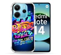 Coque Renforcée Pour Xiaomi Redmi Note 14 4g Street Art Rap