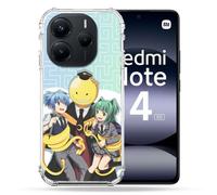 Coque Renforcée Pour Xiaomi Redmi Note 14 5g Manga Assassination Classroom Kuro Trio