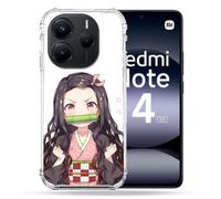 Coque Renforcée Pour Xiaomi Redmi Note 14 5g Manga Demon Slayer Nezuko
