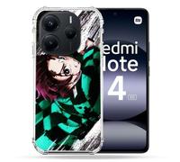 Coque Renforcée Pour Xiaomi Redmi Note 14 5g Manga Demon Slayer Tanjiro