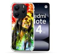 Coque Renforcée Pour Xiaomi Redmi Note 14 5g Musique Bob Marley Color