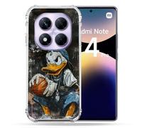 Coque Renforcée Pour Xiaomi Redmi Note 14 Pro 4g Street Art Donald Duck