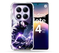 Coque Renforcée Pour Xiaomi Redmi Note 14 Pro 5g Manga Jujutsu Kaisen Gojo Saturo