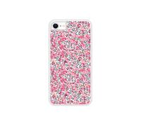 Coque en silicone renforcé imprimée compatible Apple iPhone SE 2020 iPhone SE 2022 Liberty Wiltshire Rose