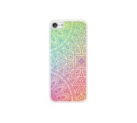Coque renforcée rigide - Compatible Apple iPod Touch - design mandala pastel