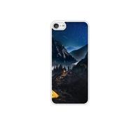 Coque renforcée rigide - Compatible Apple iPod Touch - design seul en montagne