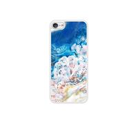 Coque renforcée rigide - Compatible iPod Touch 5 - design marbre ocean