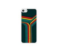 Coque renforcée rigide - Compatible iPod Touch 5 - design retro lines