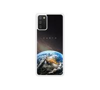 Coque renforcée rigide - Compatible Samsung Galaxy A02S - design earth