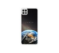Coque renforcée rigide - Compatible Samsung Galaxy A22 - design earth
