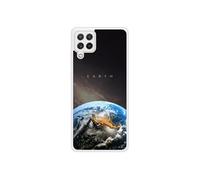 Coque renforcée rigide - Compatible Samsung Galaxy A22 - design earth