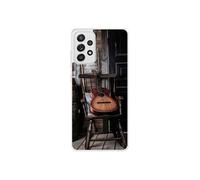 Coque renforcée rigide - Compatible Samsung Galaxy A52 - design guitare