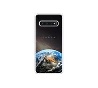 Coque renforcée rigide - Compatible Samsung Galaxy S10 - design earth