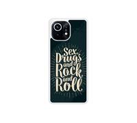 Coque renforcée rigide - Compatible Xiaomi Mi 11 - design sex and rock and roll