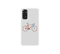 Coque renforcée rigide - Compatible Xiaomi Redmi Note 11 4G - design bike color hipster