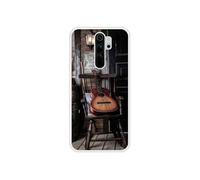 Coque renforcée rigide - Compatible Xiaomi Redmi Note 8 Pro - design guitare